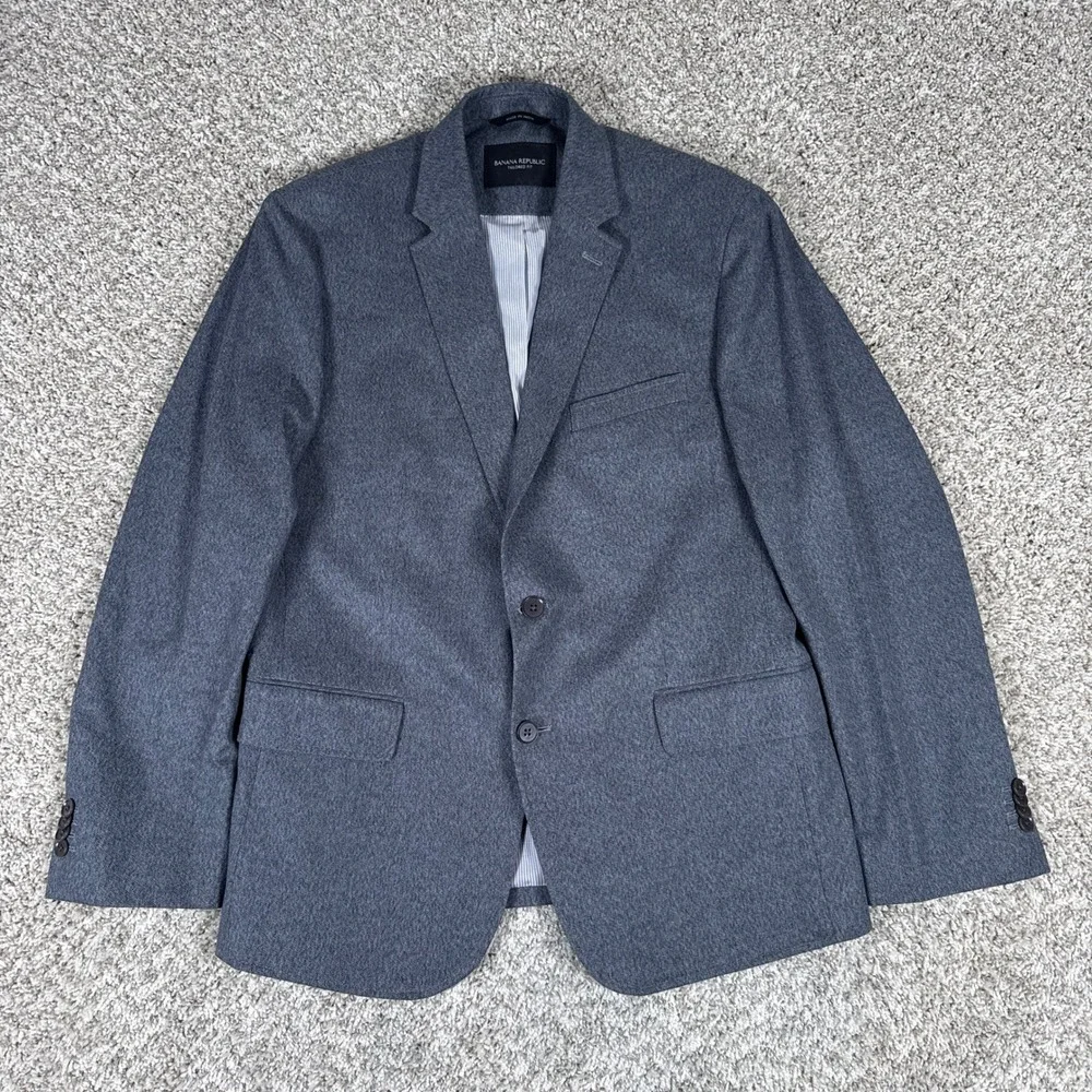 Banana Republic Men's Gray Sport Coat Blazer